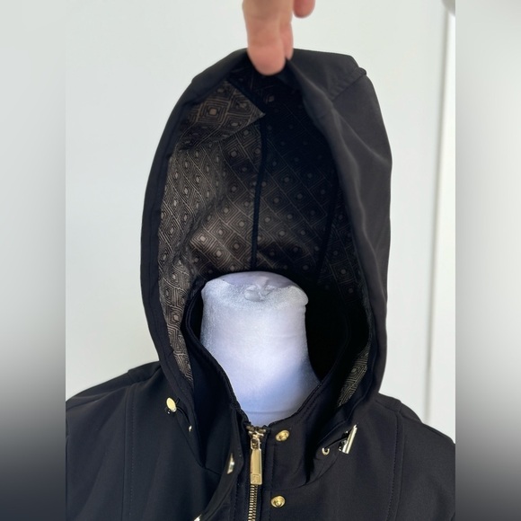 Liz Claiborne All Weather Midweight Softshell Black Jacket Small Bella Swan rain - Picture 9 of 13